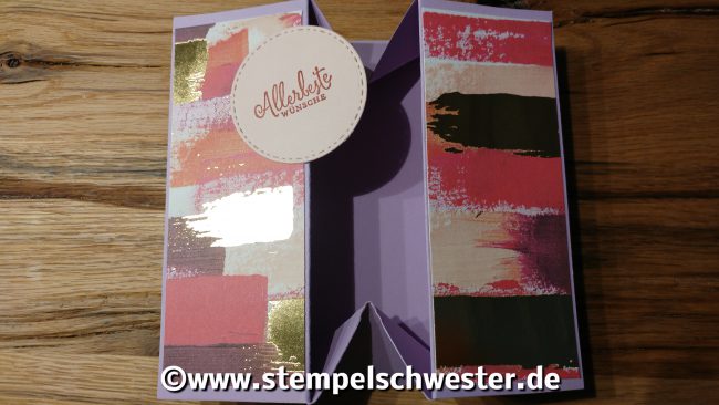 Geschenkkartenbox4 Geschenkkartenbox - faltbar