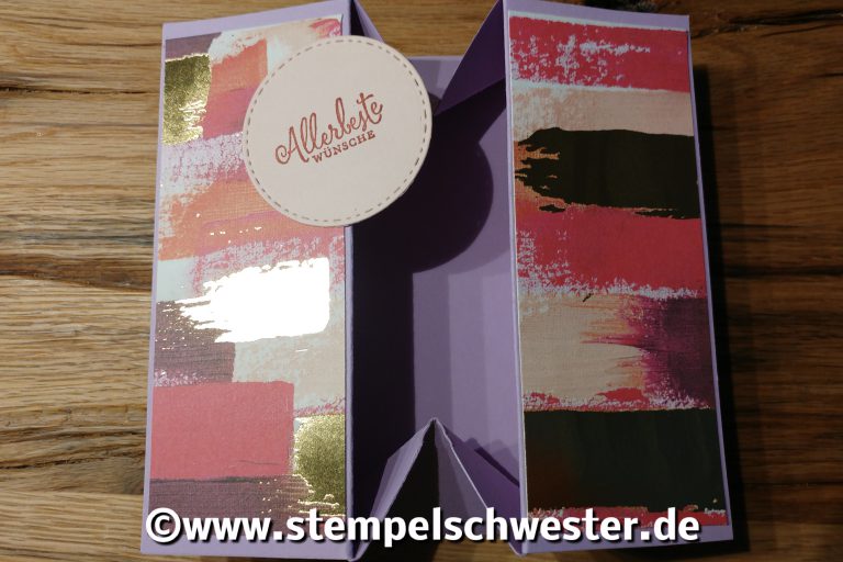 Geschenkkartenbox4 Geschenkkartenbox - faltbar