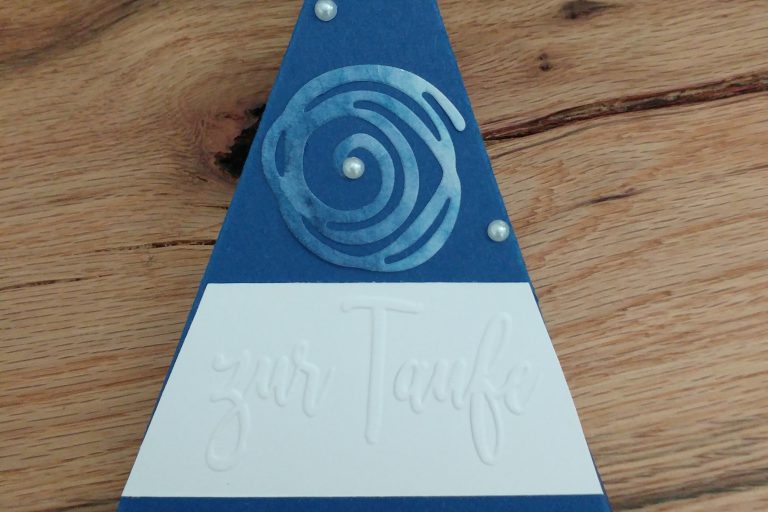 Taufe Dreiecksbox Dreiecksbox zur Taufe