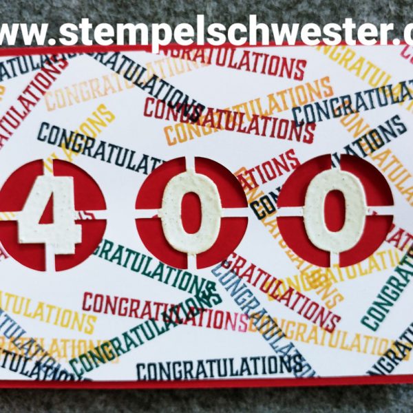 Glückwunsch zur 400. In{k}spire me Challenge