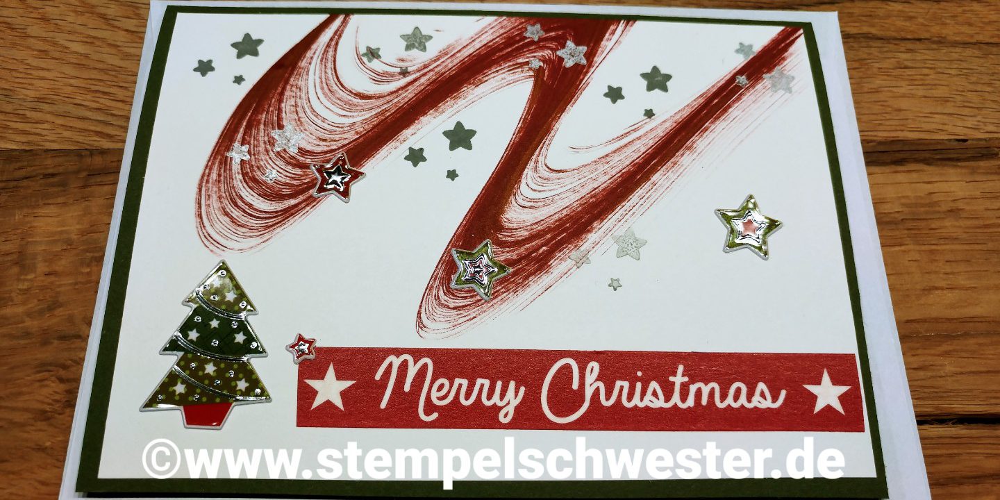 Weihnachten_Stempelwischtechnik_rot