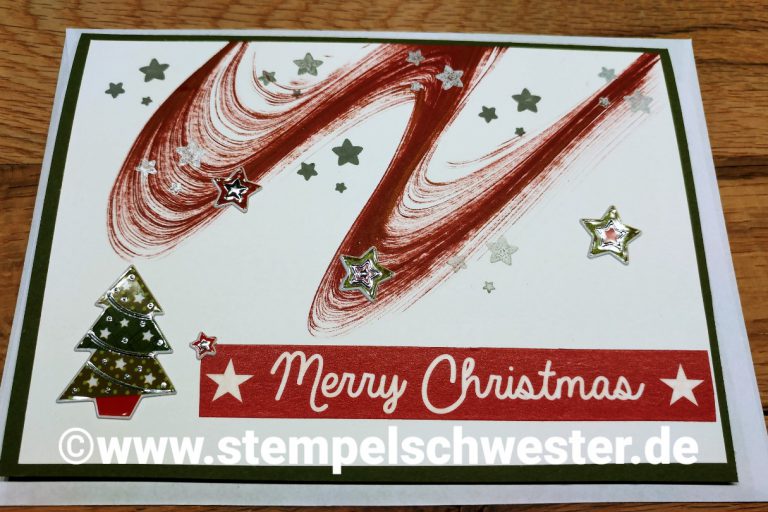 Weihnachten_Stempelwischtechnik_rot