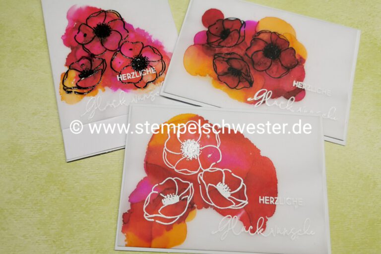 Mohnblüten_alcohol ink